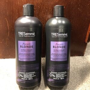 X2 TRESemme Purple Blonde Ultra-Violet Brassy Tone Neutralizer SHAMPOO 28oz